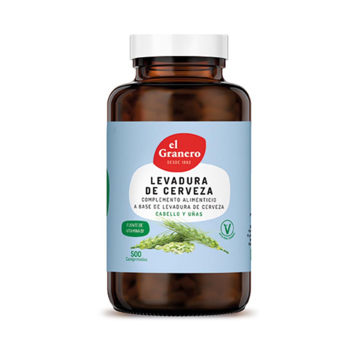 Lievito di birra El Granero, 500 compresse da 400 mg