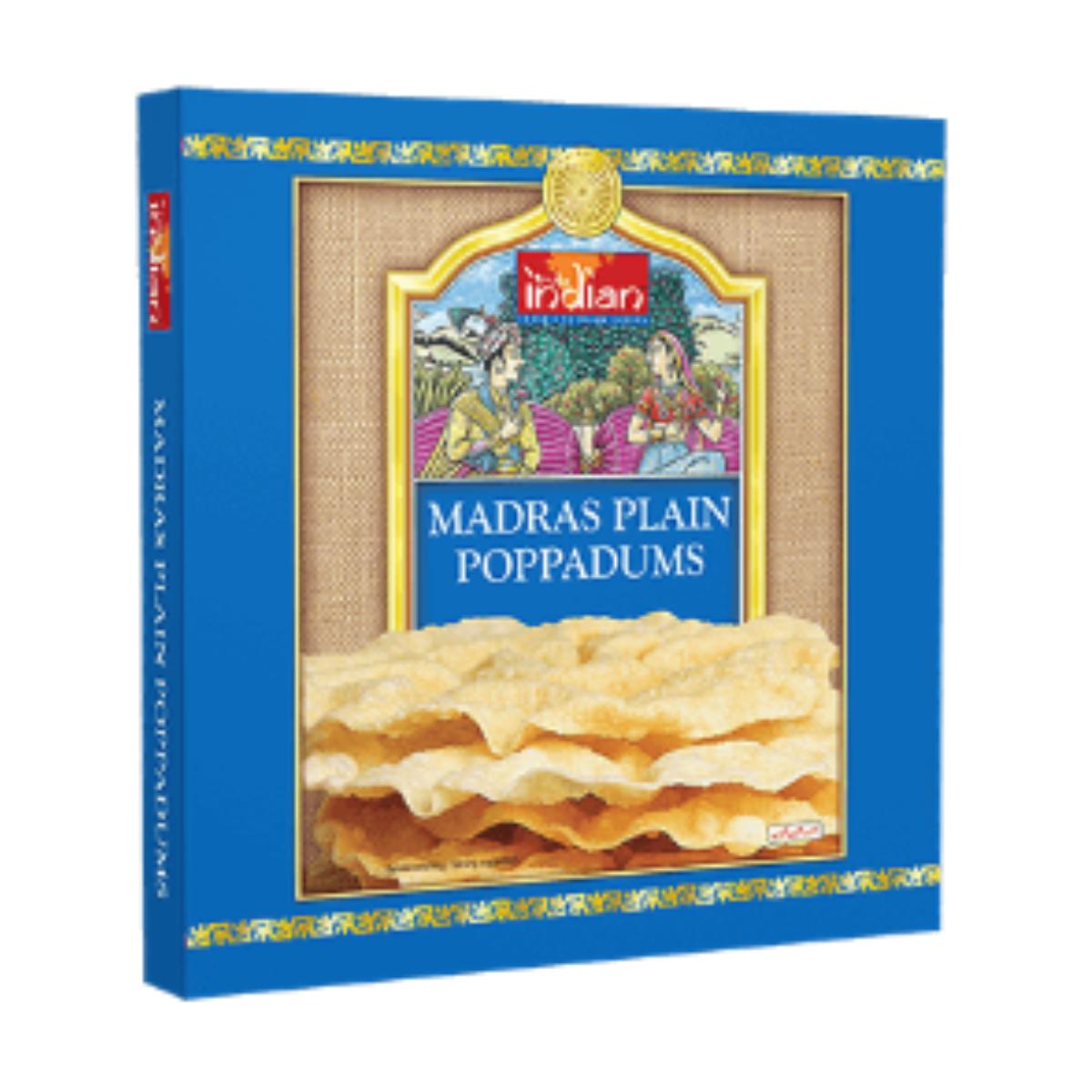 Naturalne poppadums madras Truly Indian 112 g