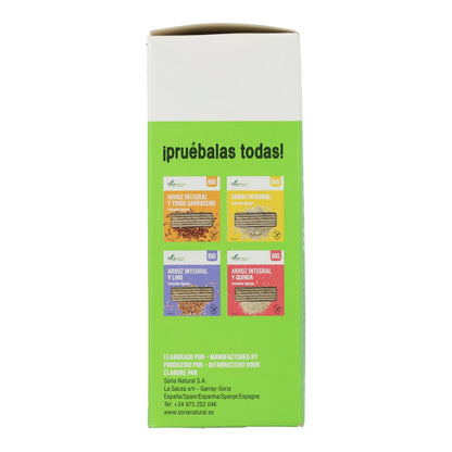 Tranches de riz et de châtaigne allégées  Soria Natural 95 g
