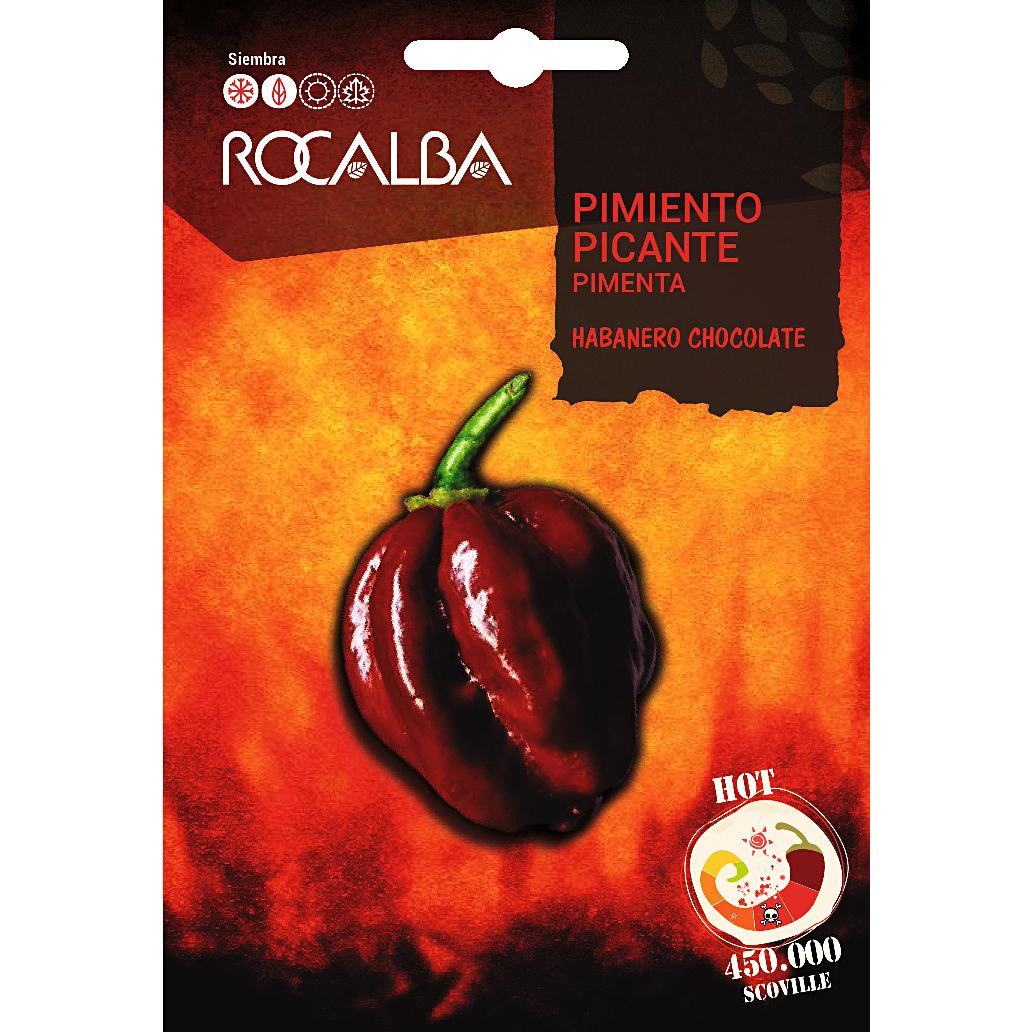 Nasiona ostrej papryczki habanero Chocolate Rocalba