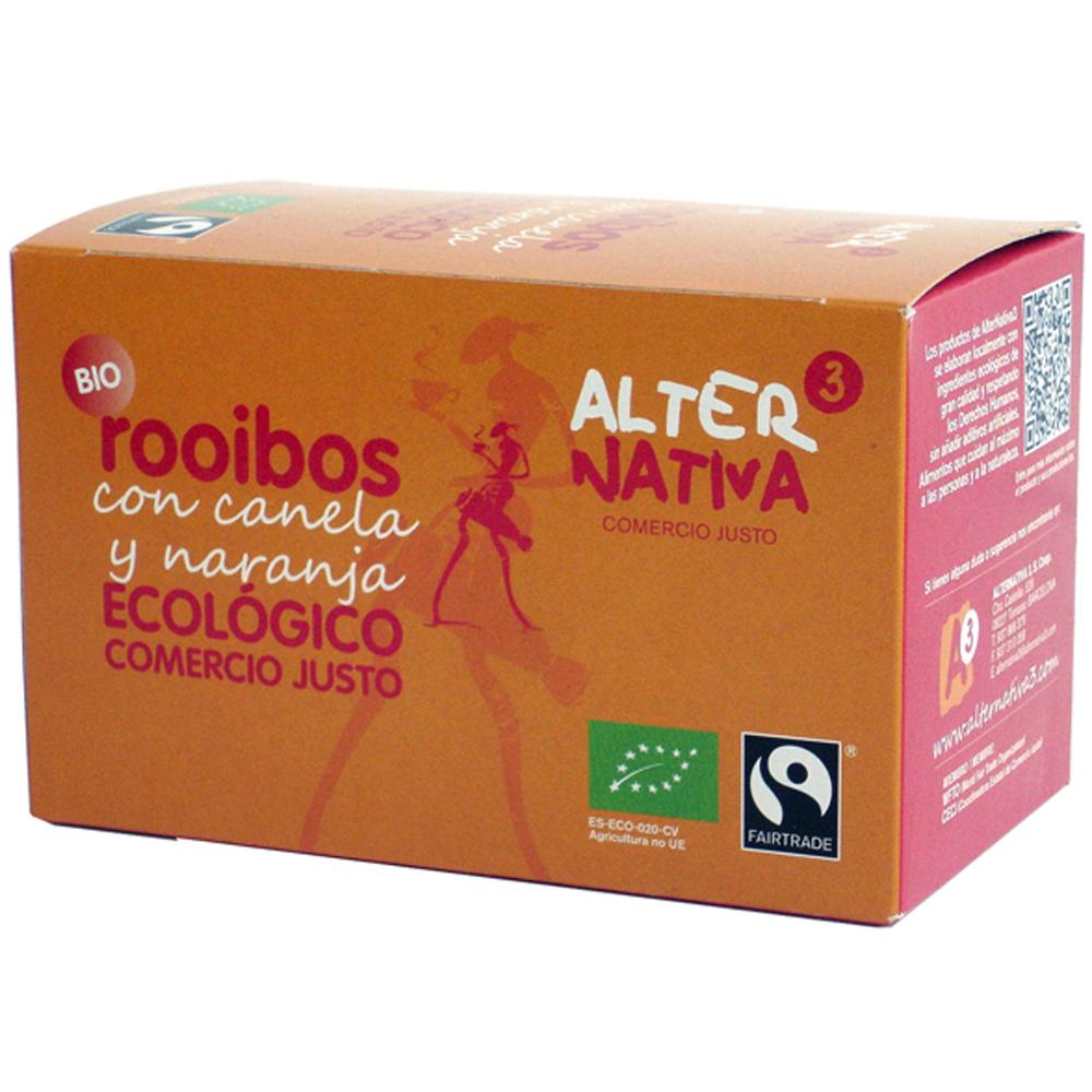 Rooibos sinaasappel-kaneel Bio Alternativa 20 zakjes