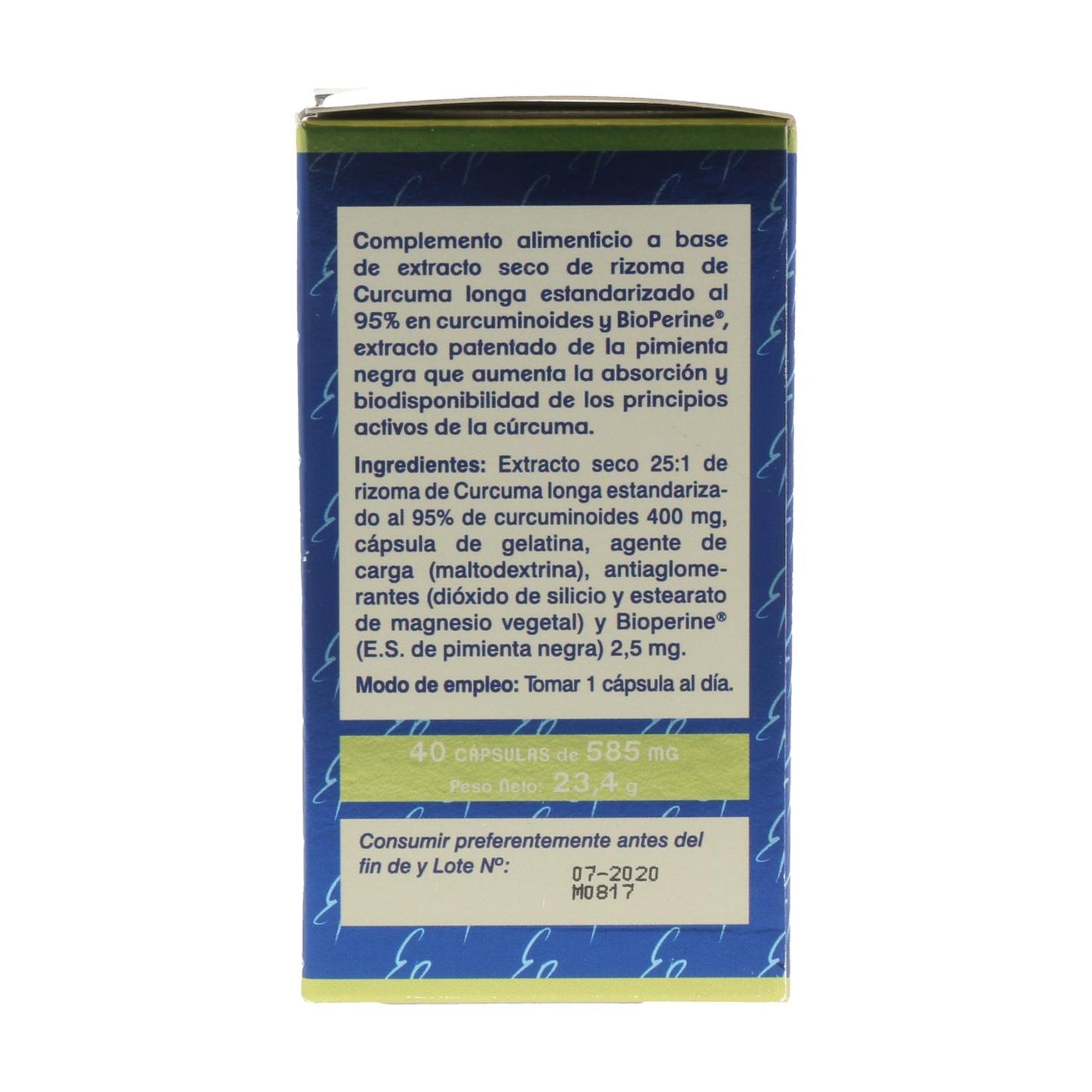 Curcuma pur Tongil 10 000 mg 40 gélules