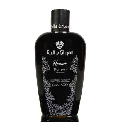 Shampooing colorant châtain au henné Radhe Shyam 250 ml