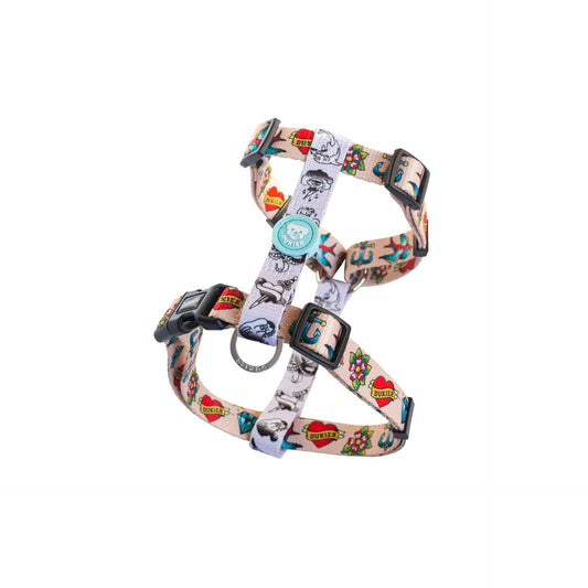 Klassisches Hundegeschirr TATTOO Dukier L