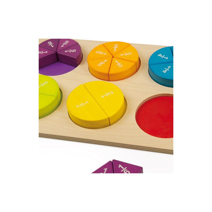 Fraction Learning Puzzle Andreu Toys