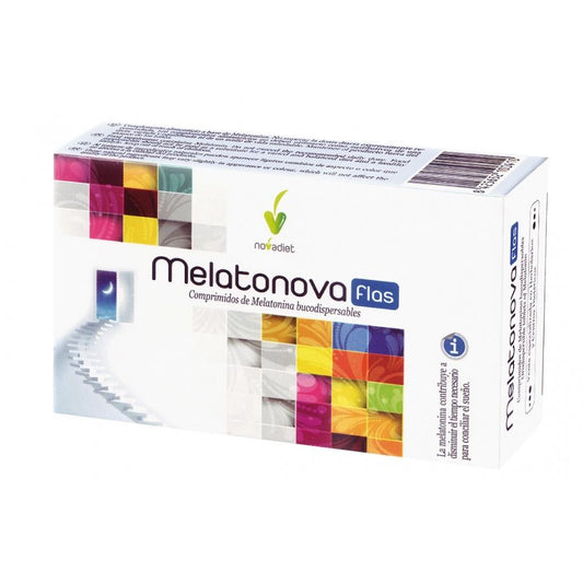 flash Melatonova melatonina 1,9 mg Novadiet, 30 compresse orosolubili