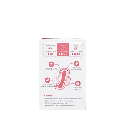 Compresse in fibra di bambù biodegradabili Regular Ecoboom 8 pezzi