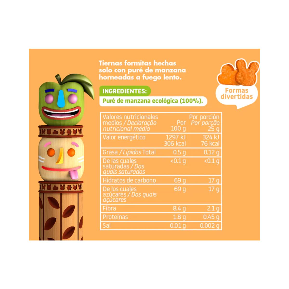 Bio-Apfelsnack 25 g, Triboo