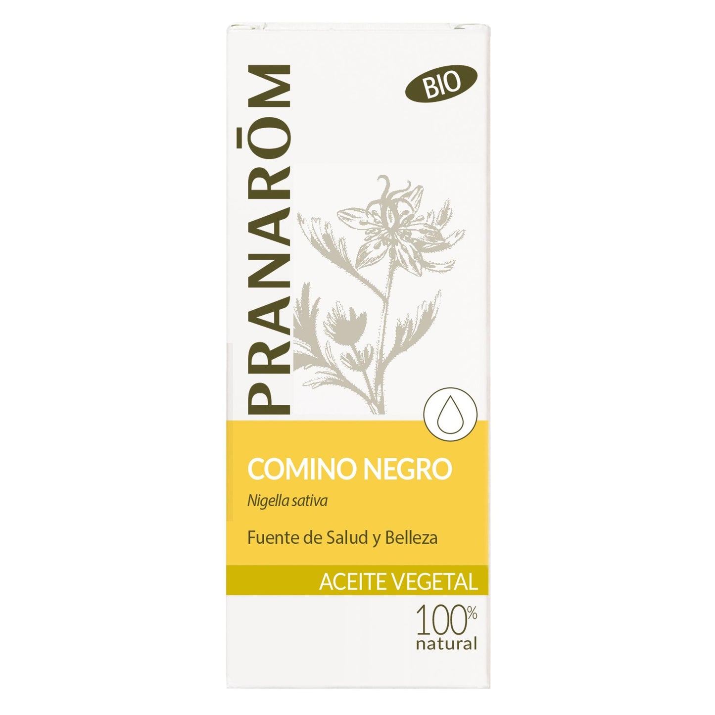 Olio vegetale di cumino nero BIO Pranarôm 50 ml