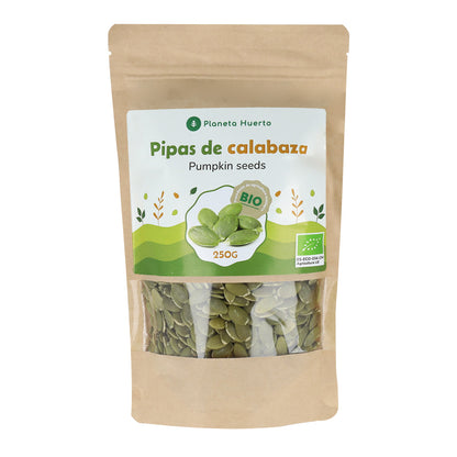 Geschälte Kürbiskerne ECO Planeta Huerto 250 g