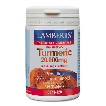 Kurkuma Lamberts 60 tabletek 20 000 mg