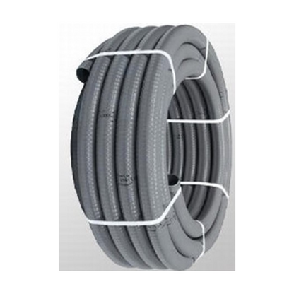 Flexible Grey PVC Pipe D.50 25 M