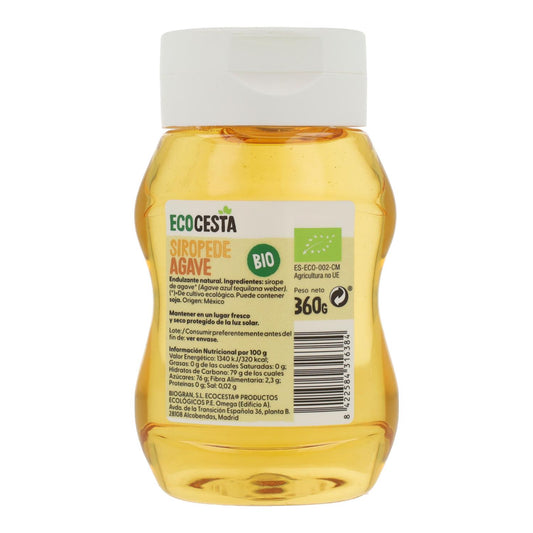 Sirop d'agave bio Ecocesta 360 g