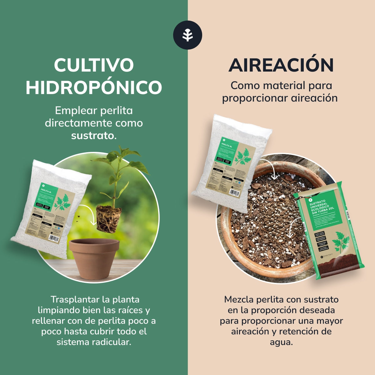 Perliet Planeta Huerto 8 liter