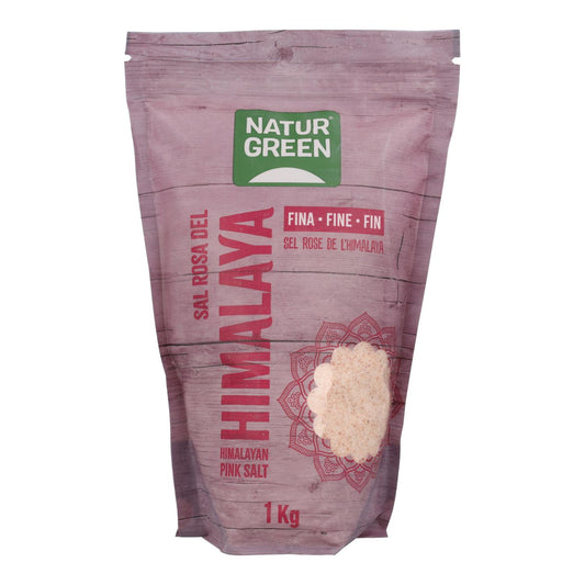 Fijne roze Himalayazout Naturgreen 500 g