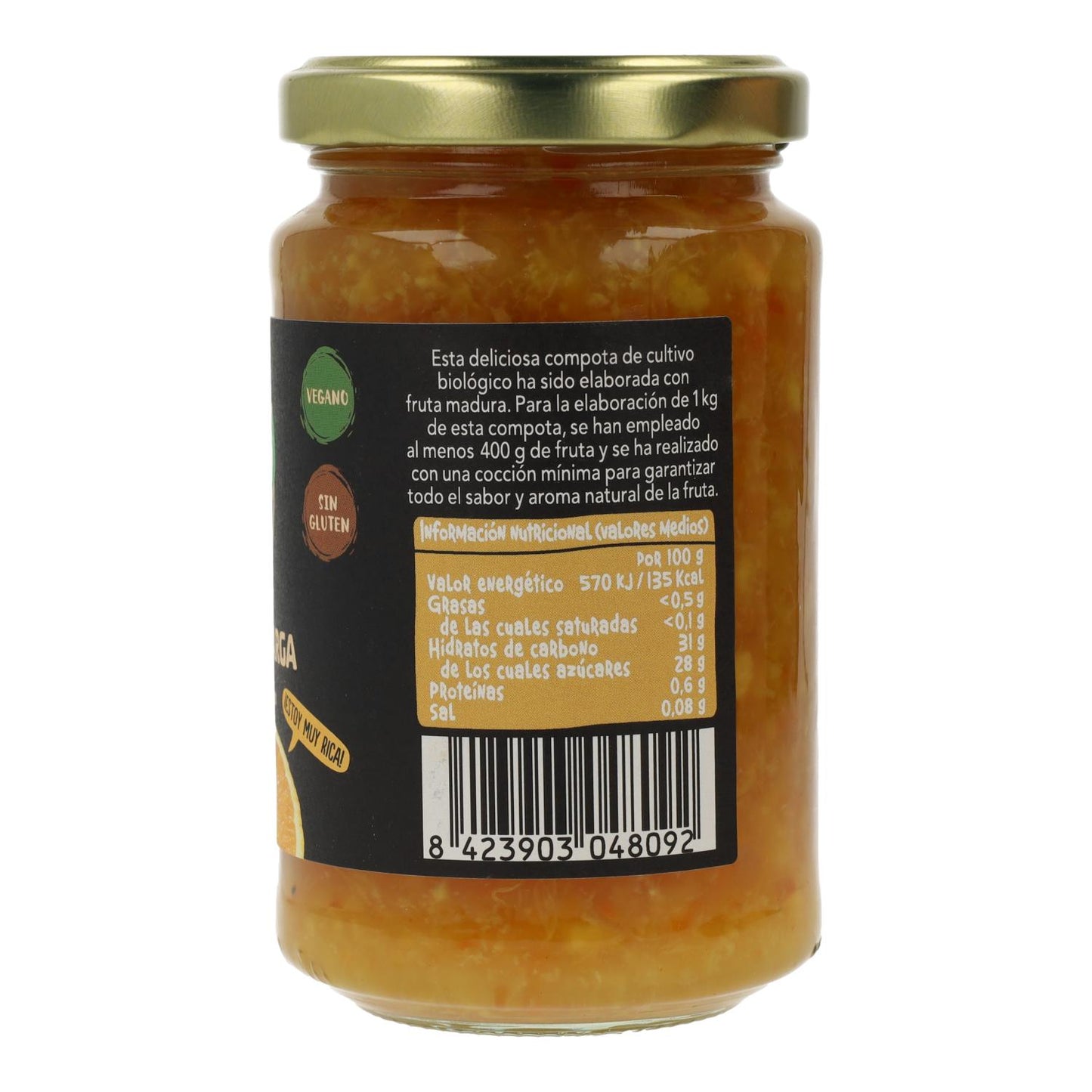 Compote d'orange amère BIO Biocop 265 g