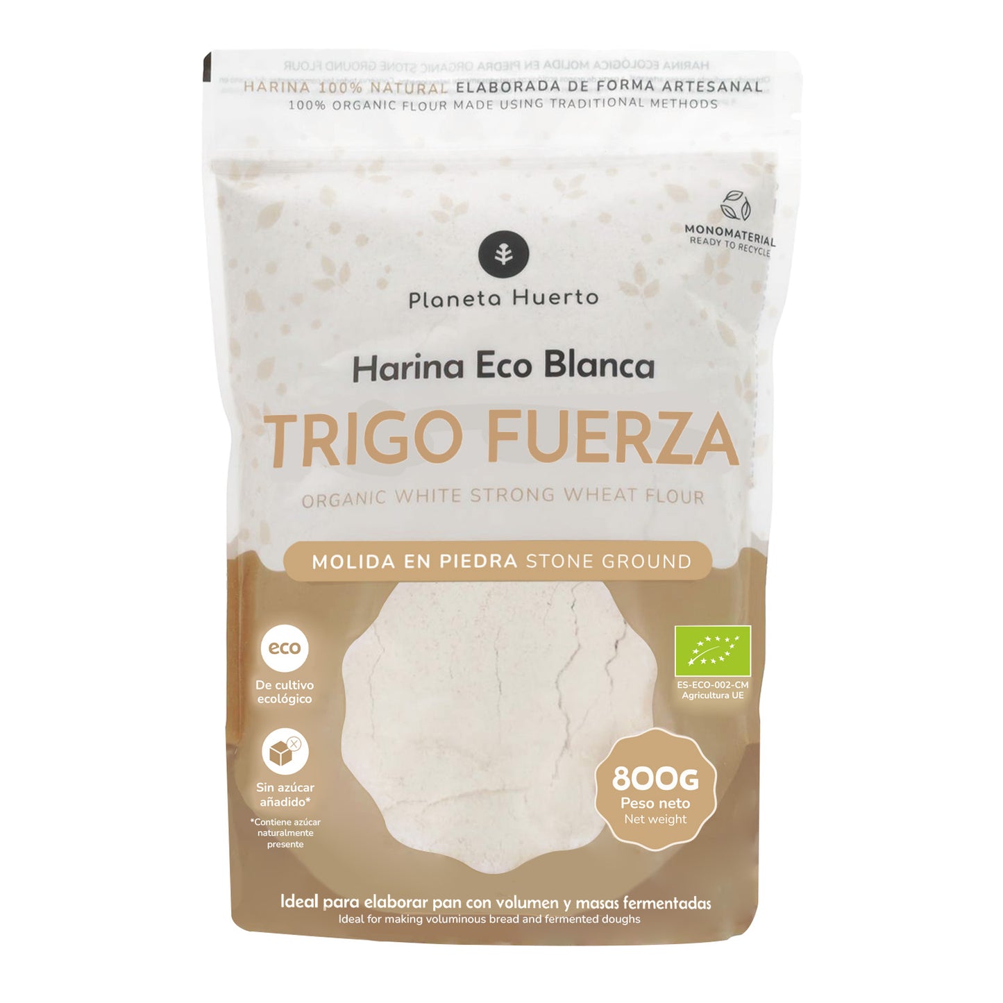 Farina di grano biologico Eco Planeta Huerto 800 g