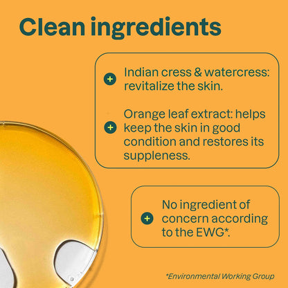 Gel douche énergisant Super Leaves - Feuilles d'orange, Attitude, 473 ml