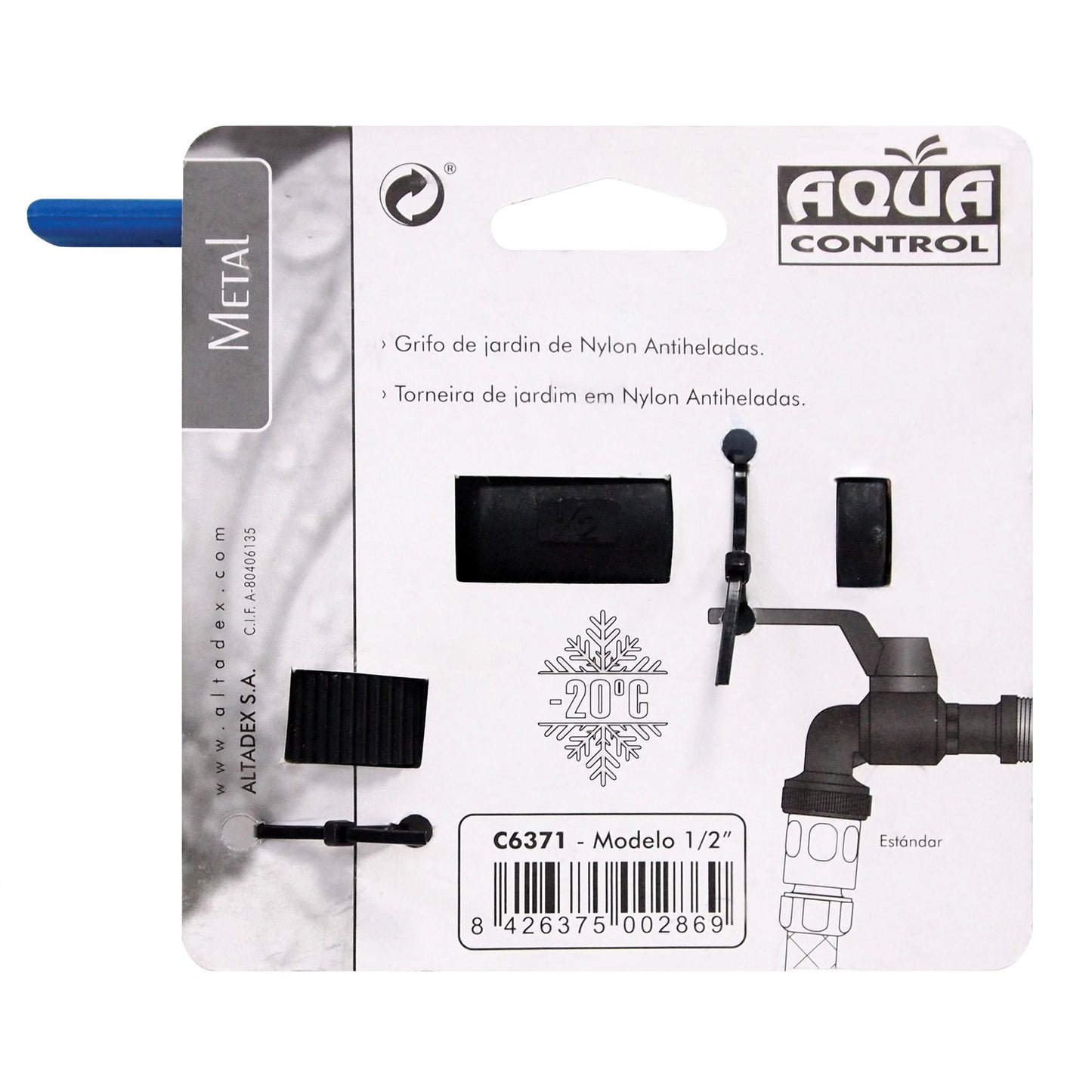 Rubinetto da giardino antigelo Aqua Control 1/2"