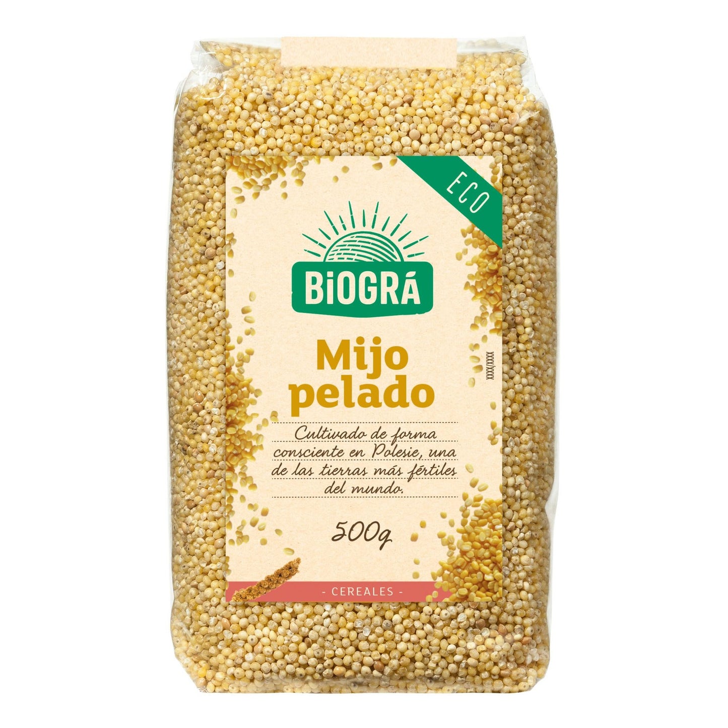 Miglio pelato in chicchi 500 g Bio Biográ