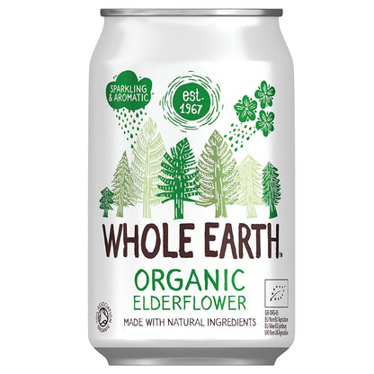 Ekologisk fläderläsk Whole Earth 330 ml