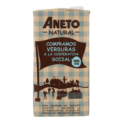 Aneto organic natural fish broth with vegetables 1 L