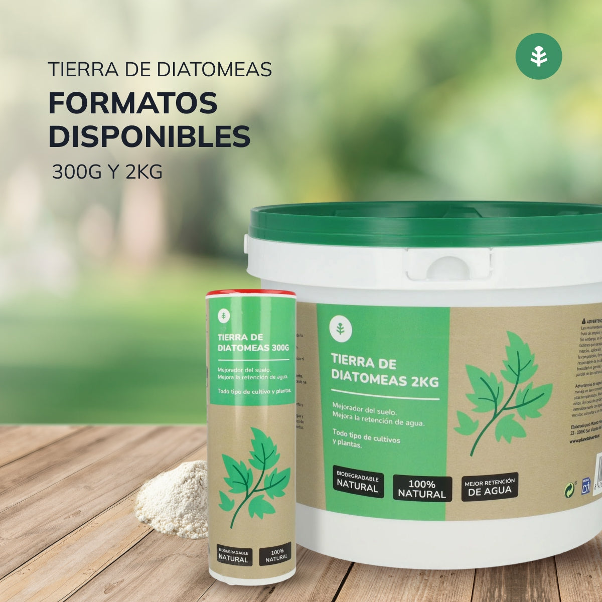 Kieselgur Planeta Huerto 300 g