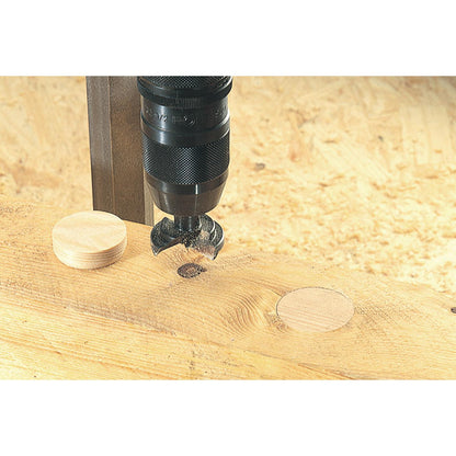 Płaskie kołki lub stożkowe płytki Wolfcraft 50 szt. x średnica 15 mm.