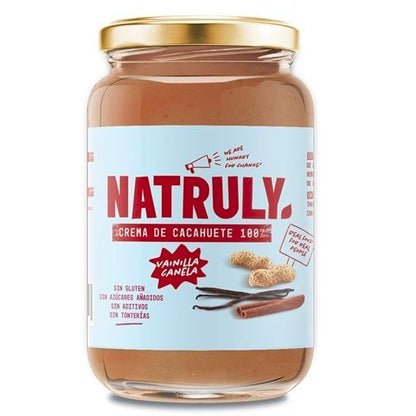 Beurre de cacahuète Cannelle et Vanille Natruly 500 g