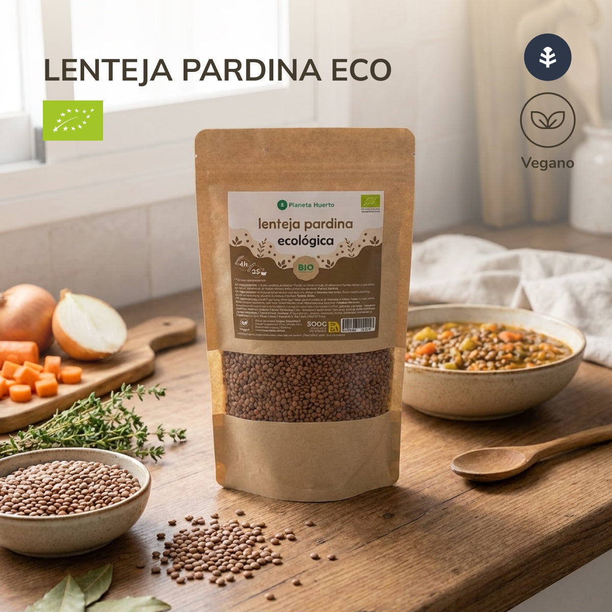 Pardina ECO Lentils Planeta Huerto