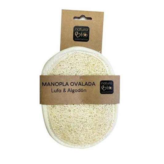 Ovaler Luffa-Waschhandschuh Naturcosmetika