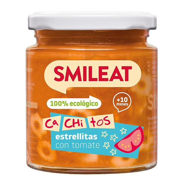 Słoiczek ekologicznych makaronów z pomidorami CA CHI TOS Smileat, 230 g