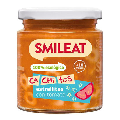 Słoiczek ekologicznych makaronów z pomidorami CA CHI TOS Smileat, 230 g