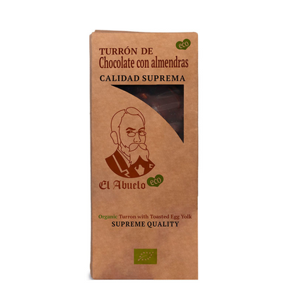 El Abuelo Organic Almond and Sesame Nougat, 200 g