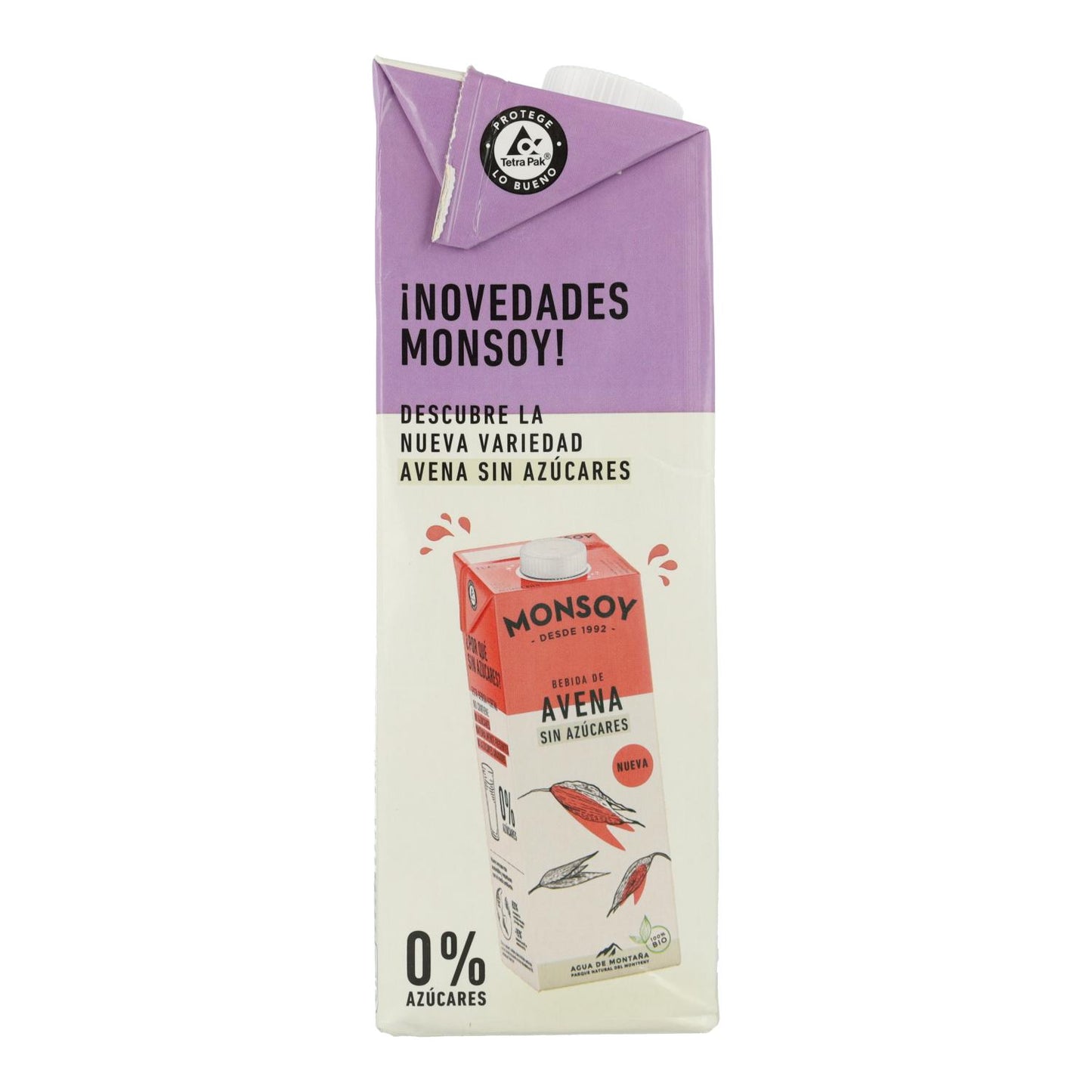 6-pack Monsoy ekologisk risdryck 1 l