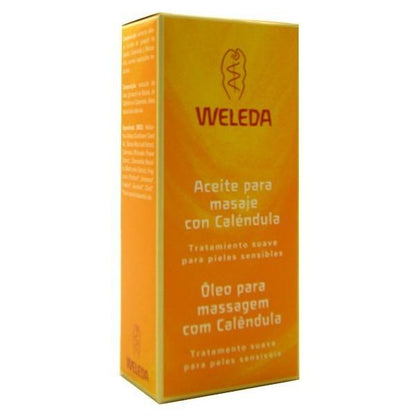 Massageolja med ringblomma Weleda, 100 ml