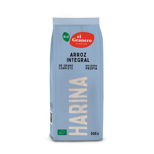 Farina di riso integrale biologico El Granero 500 g