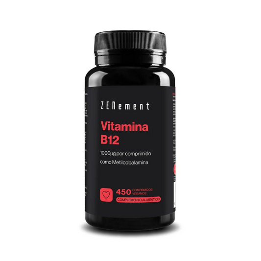 Vitamine B12 1000 mcg Zenement 450 comprimés végétaliens