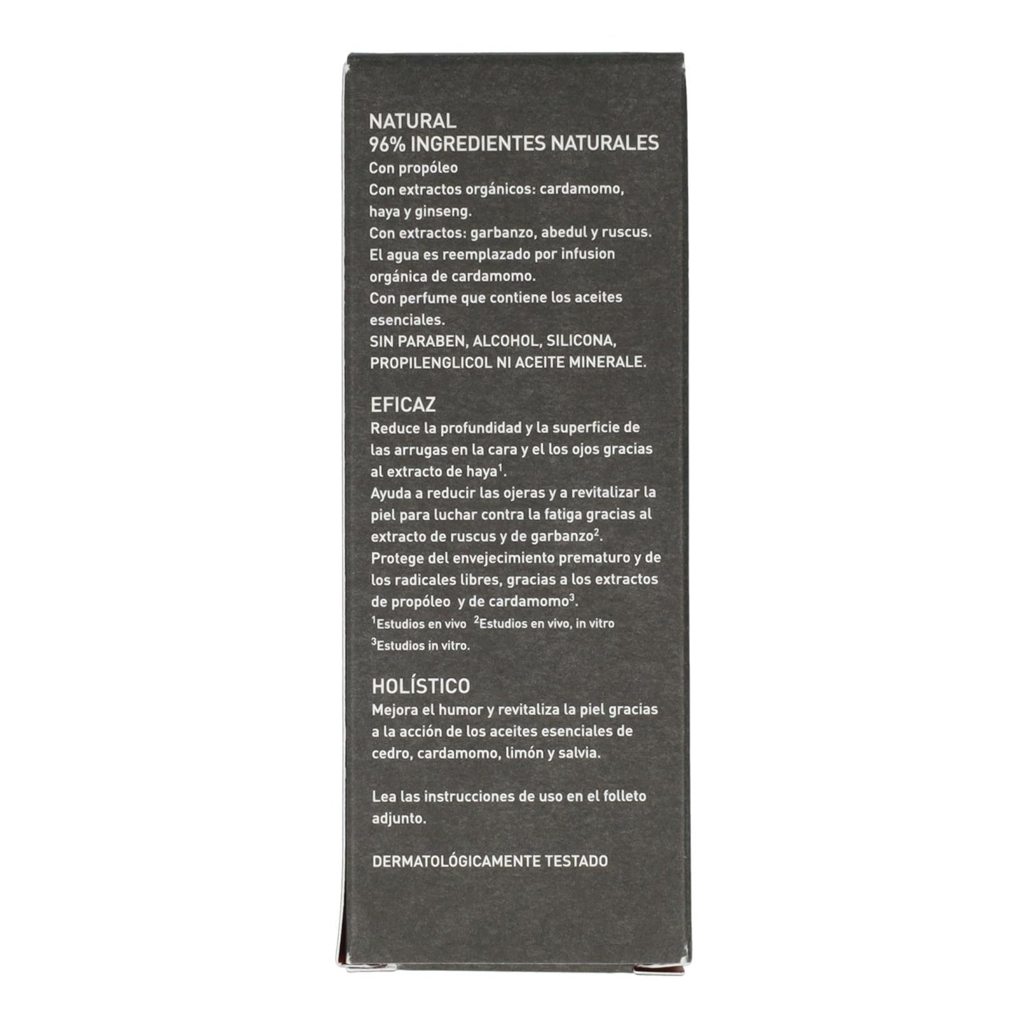 Crème anti-rides et anti-fatigue pour le visage et les yeux à la cardamome et à la propolis Apivita 50 ml pour homme