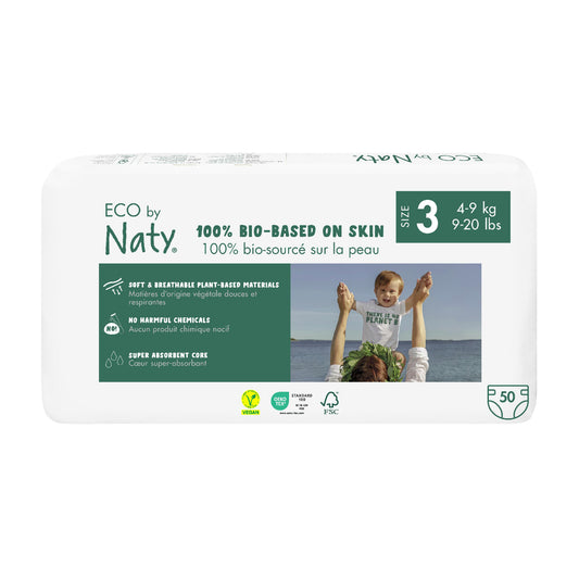 Blöjor nr 3 4–9 kg Naty 50 st