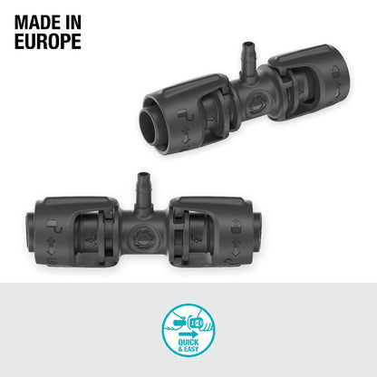 Złącze T 13 mm (1/2") - 4,6 mm (3/16") x5 Microdripsystem Gardena