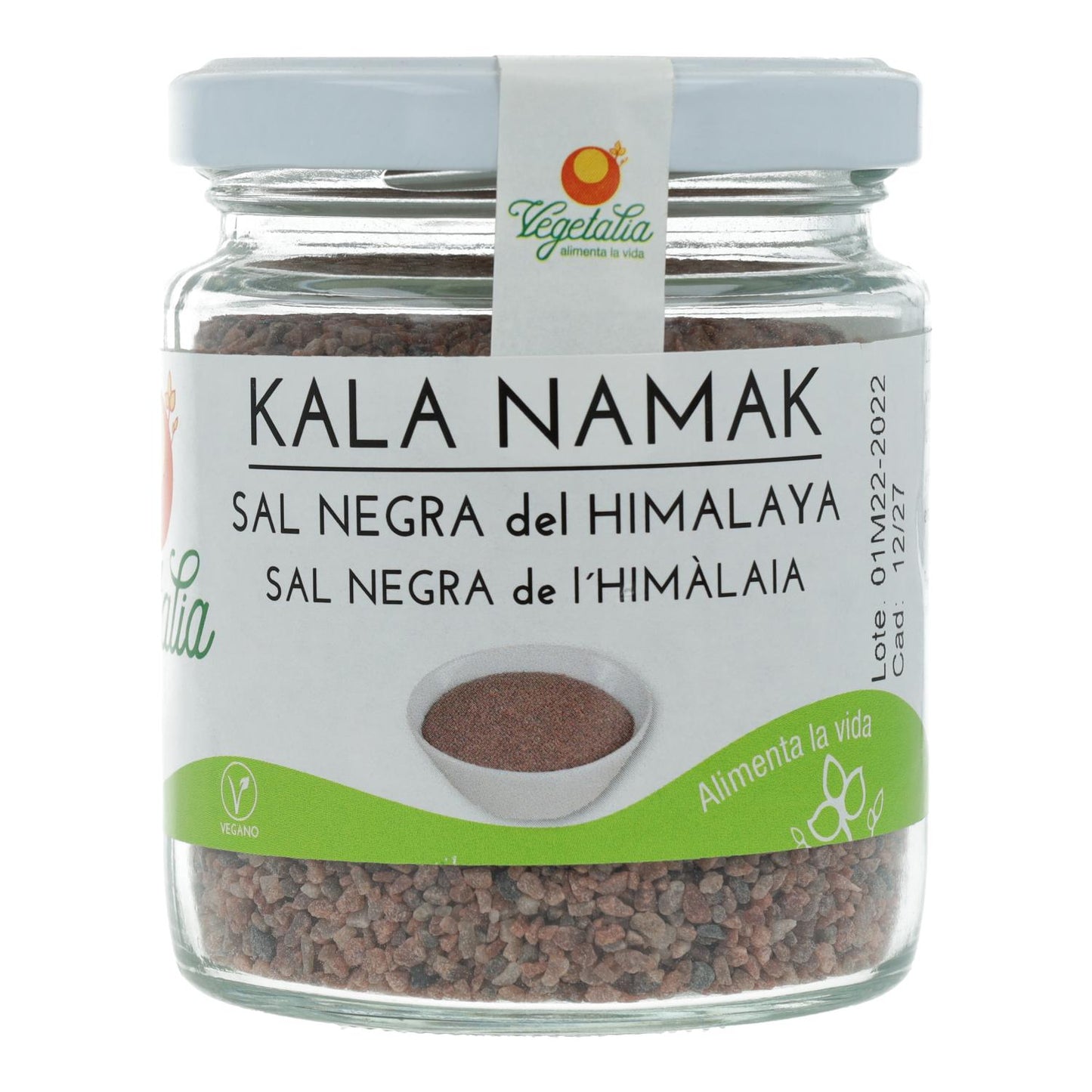 Zwarte Himalayazout (Kala Nmak) Vegetalia 220 g