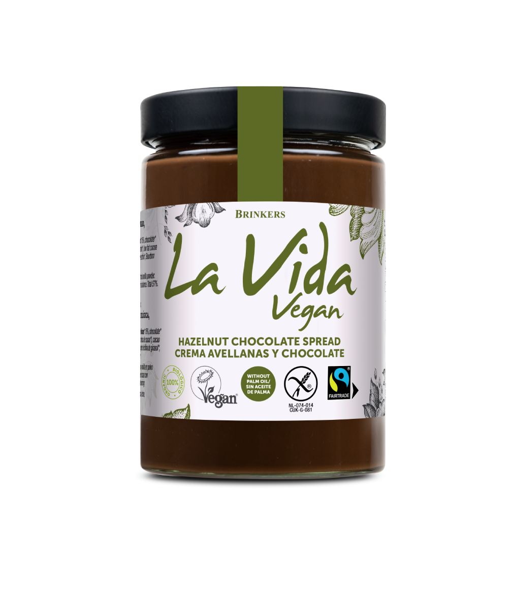 La Vida Vegan Gluten-Free Vegan Chocolate and Hazelnut Spread 600 g