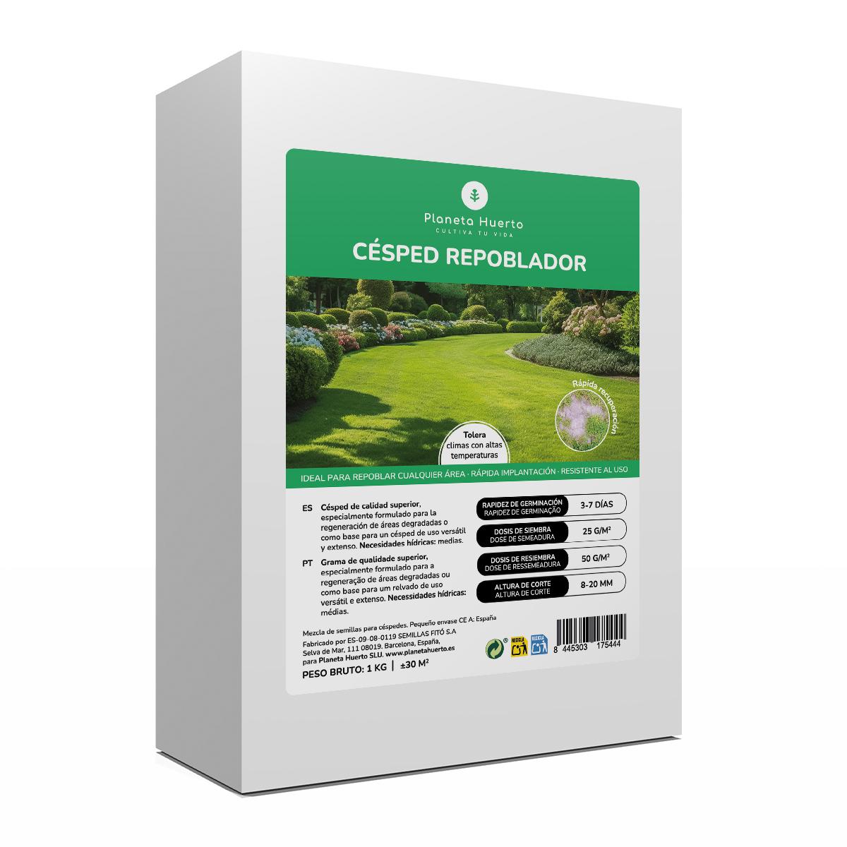 Wiederbefruchtungsgras-Samen Planeta Huerto 1 kg