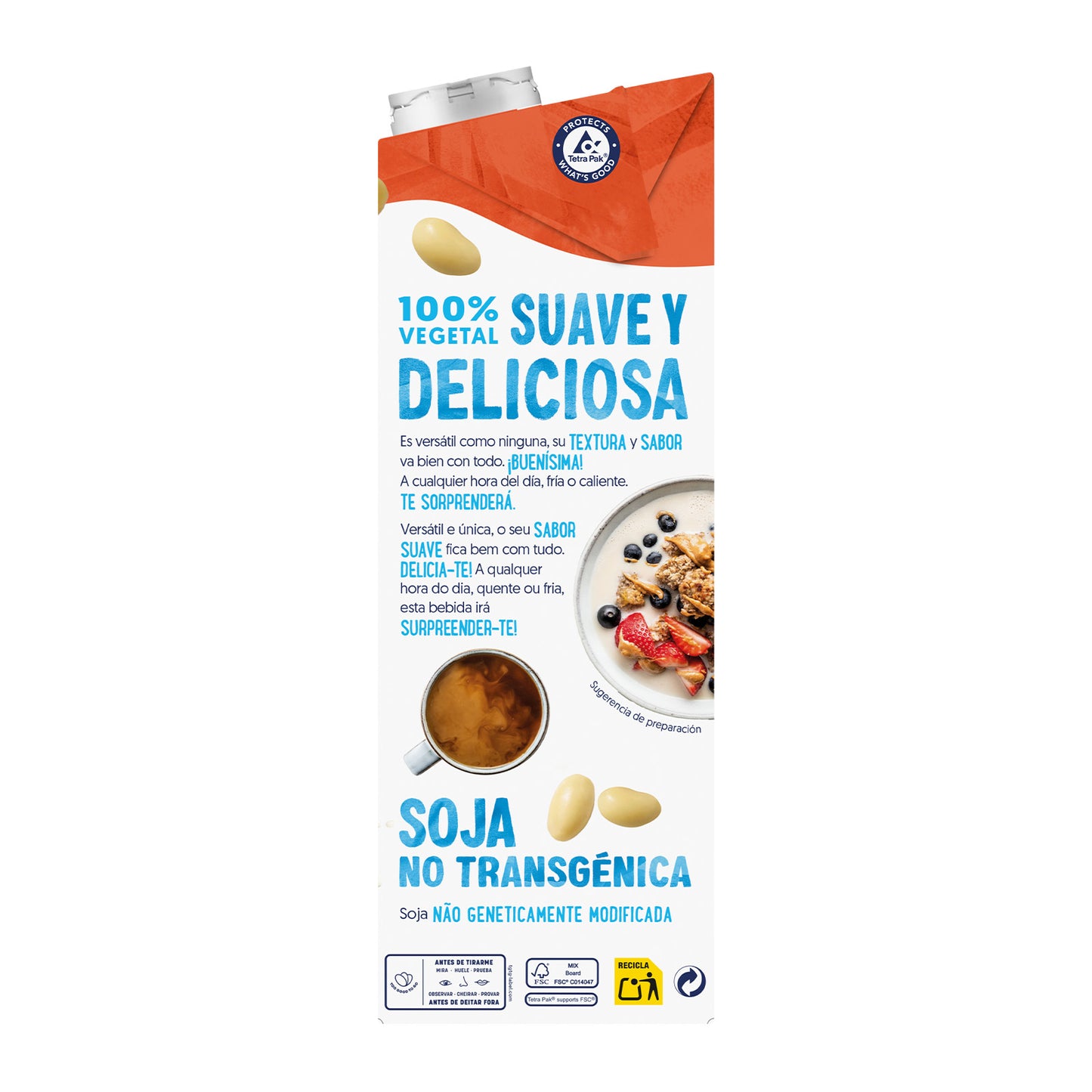 Bevanda di soia senza zuccheri Alpro 1 litro