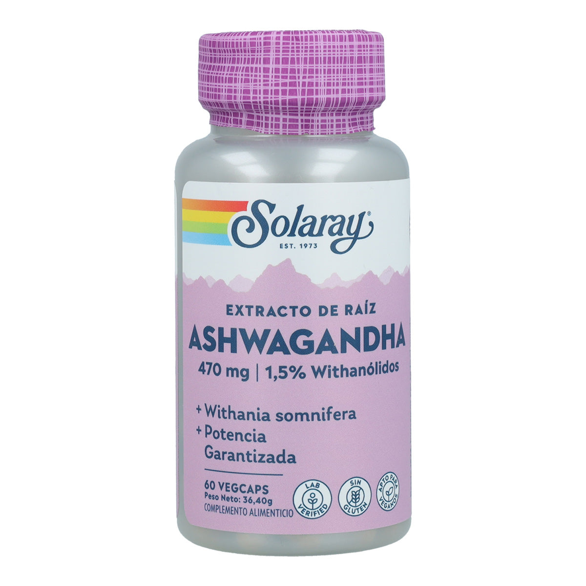Solaray Ashwagandha 60 capsules