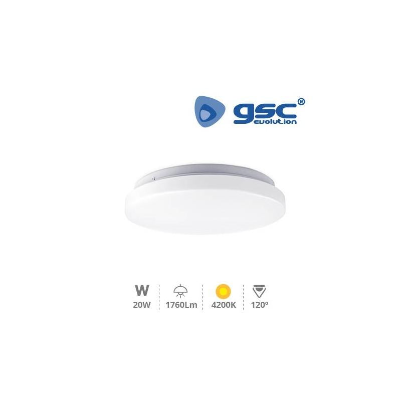 Rondell för takmontering LED Mond GSC 20W 4200K