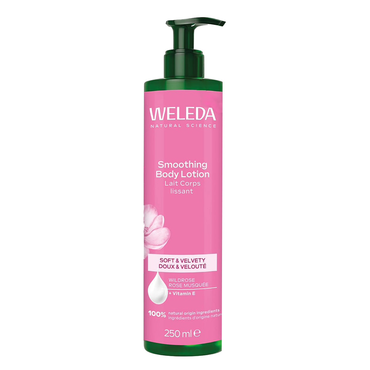 Kroppsmjölk med nyponolja Weleda 250 ml