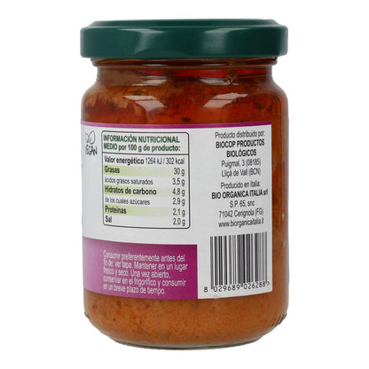 Veganes Auberginenpesto Bio Organica Italia 140 g
